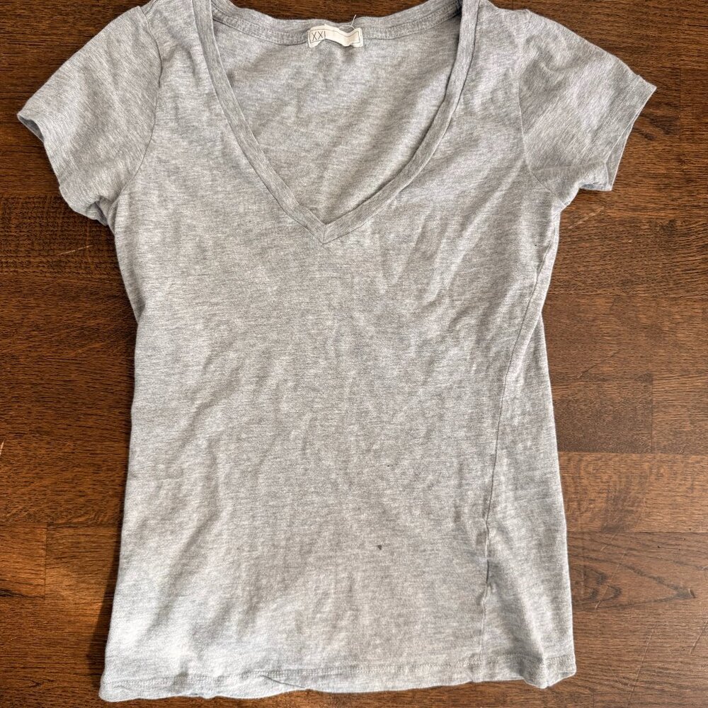 Gray Forever 21 Top S